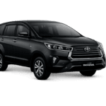 Toyota Innova Reborn hitam untuk layanan sewa mobil Jakarta dengan driver profesional dari Butong Rent Car