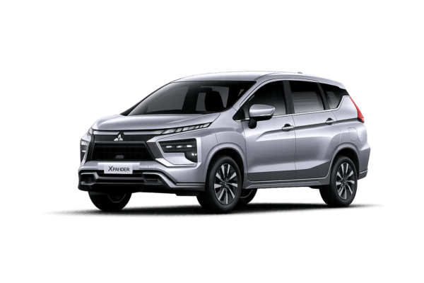 Mitsubishi Xpander putih untuk layanan sewa mobil Jakarta dengan driver profesional dari Butong Rent Car