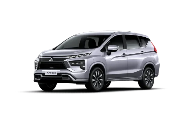 Mitsubishi Xpander putih untuk layanan sewa mobil Jakarta dengan driver profesional dari Butong Rent Car