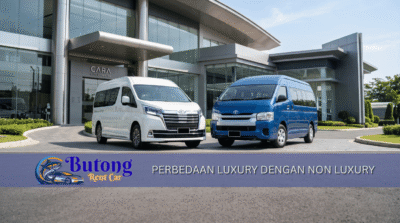 Perbedaan Hiace Commuter, Premio, dan Luxury untuk pemilihan armada
