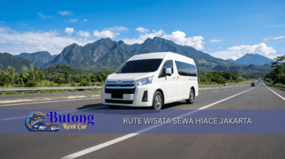 Rute wisata populer dari Jakarta dengan sewa Hiace rombongan