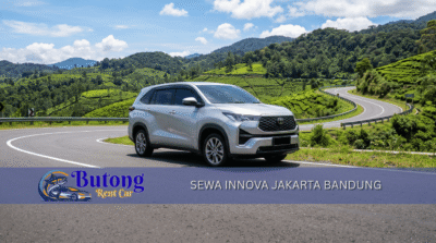 Mobil Toyota Innova untuk sewa Innova Jakarta wisata ke Bandung