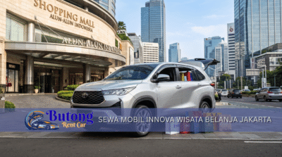 Mobil Toyota Innova untuk sewa Innova wisata belanja di Jakarta